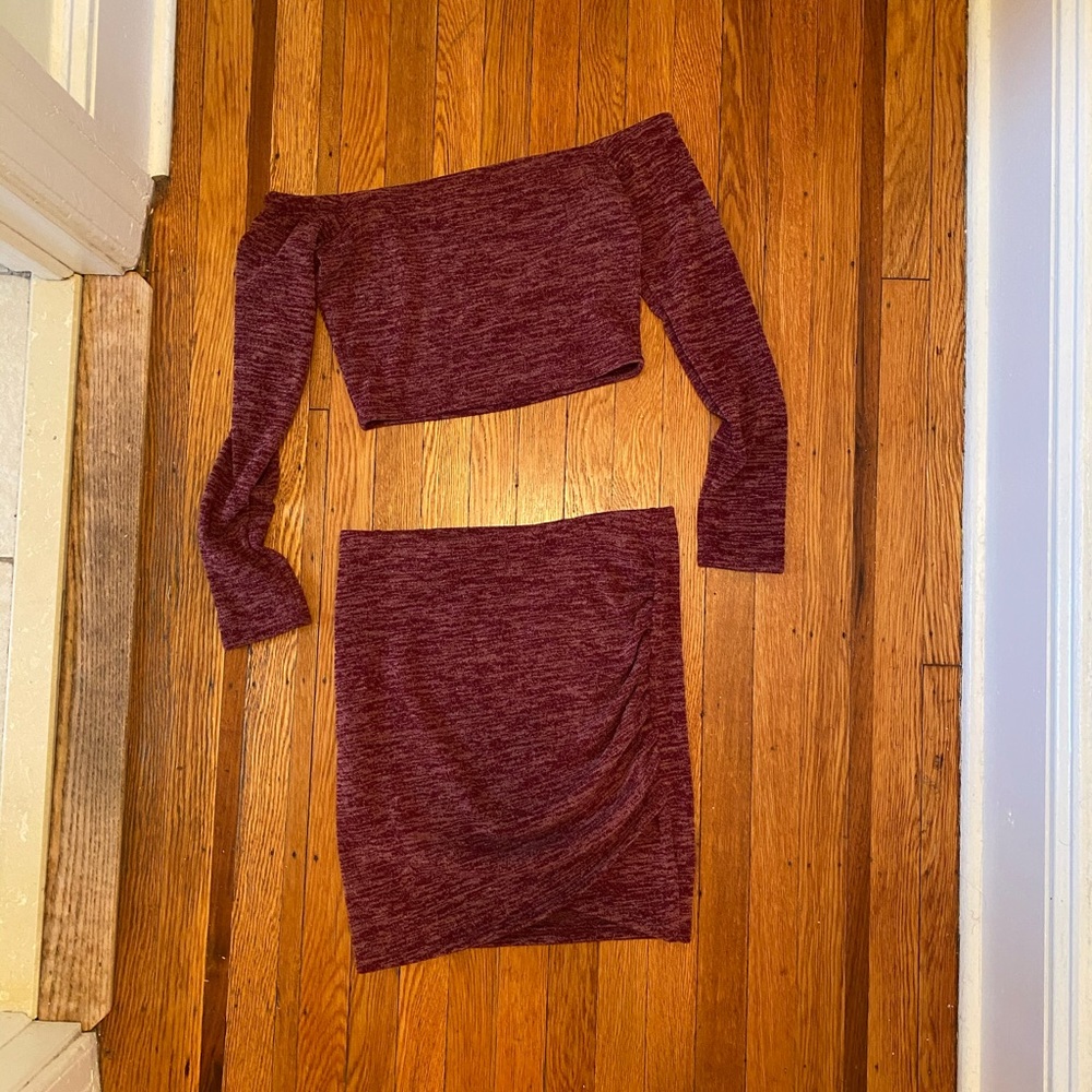 Fashion nova skirt set